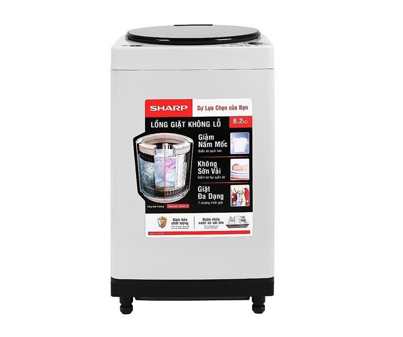 Máy giặt Sharp ES-W80GV - 8 kg Máy giặt Sharp ES-W80GV - 8 kg