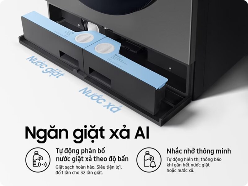 Máy giặt sấy Samsung Inverter WD25DB8995BZSV