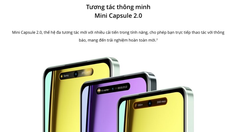Điện thoại Realme C67 256GB camera