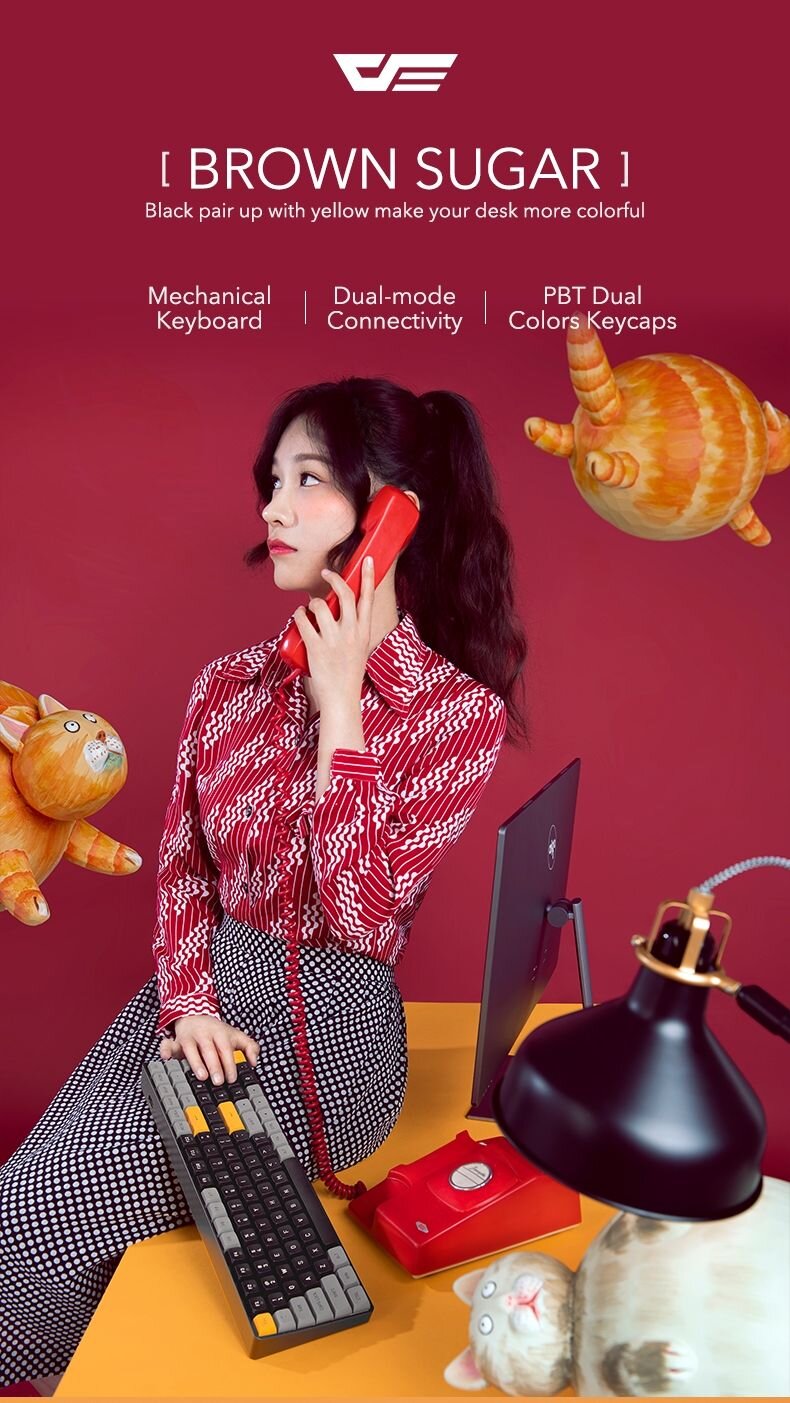 Bàn phím không dây DarkFlash GD100  1