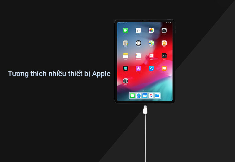 Cáp Sạc APPLE USB-C CHARGE (1M)-ITS (MUF72ZA/A) | Tương thích nhiều thiết bị