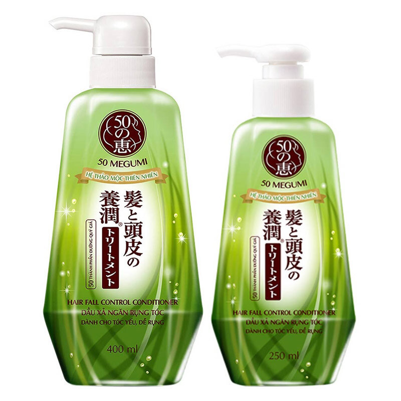 Dầu Xả 50 Megumi Ngăn Ngừa Rụng Tóc Cho Tóc Yếu Hair Fall Control Shampoo 250ml