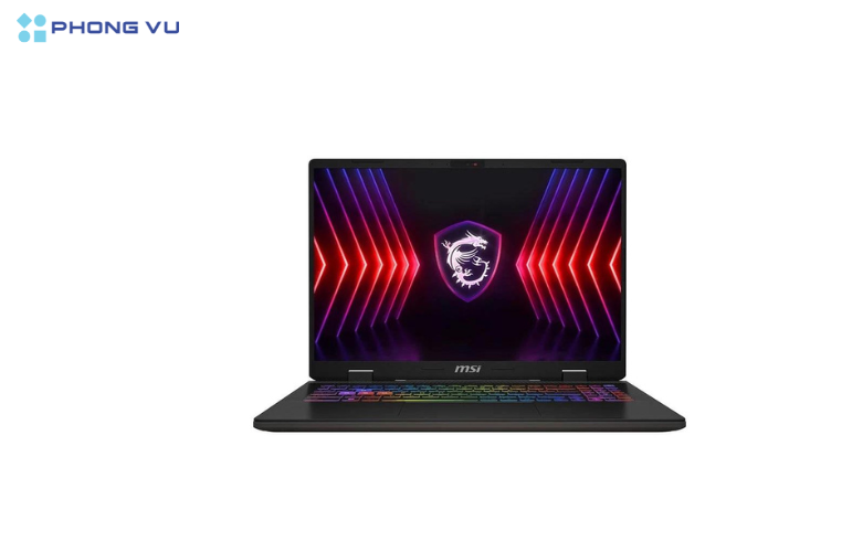 Vẻ ngoài cá tính và bắt mắt của Laptop MSI Sword 16 HX B14VGKG-466VN
