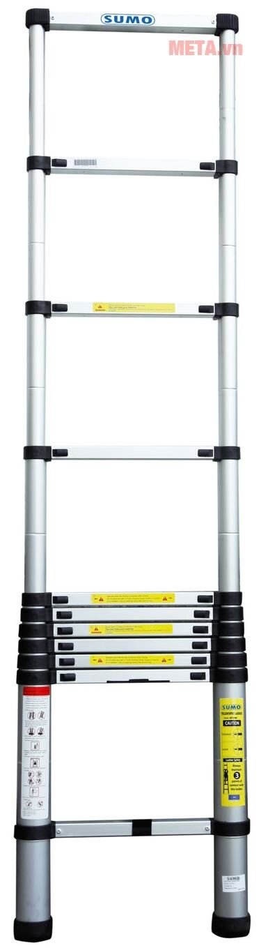 Thang nhôm rút gọn đơn Sumo ADT310B (3.2m)