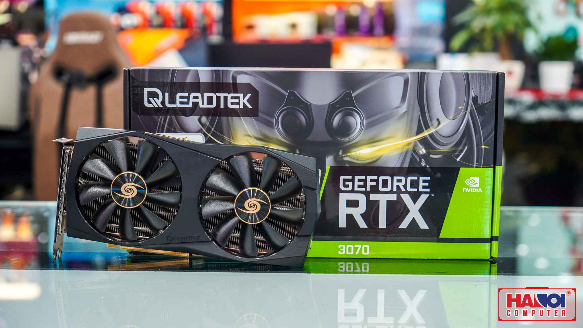 Card màn hình LEADTEK RTX 3070 HURRICANE 8GB (LHR)