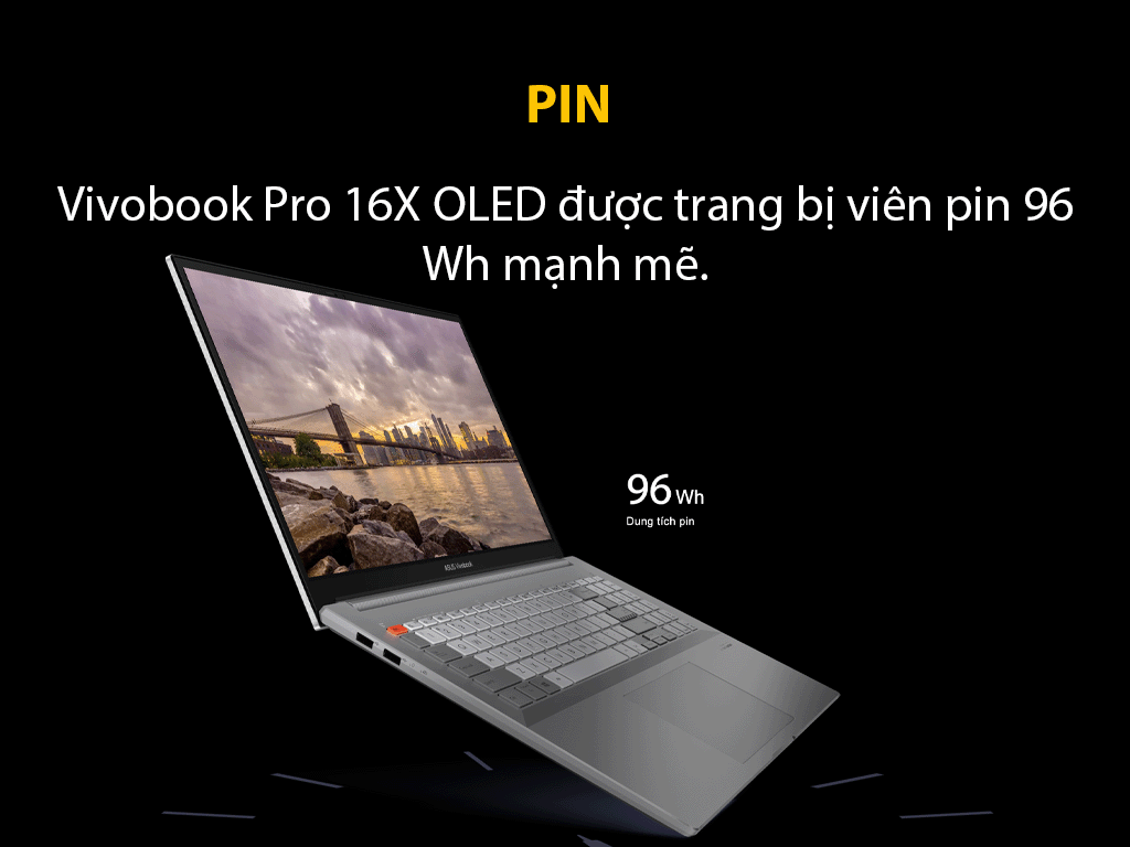 Laptop Asus VivoBook M7600QC-L2077W 