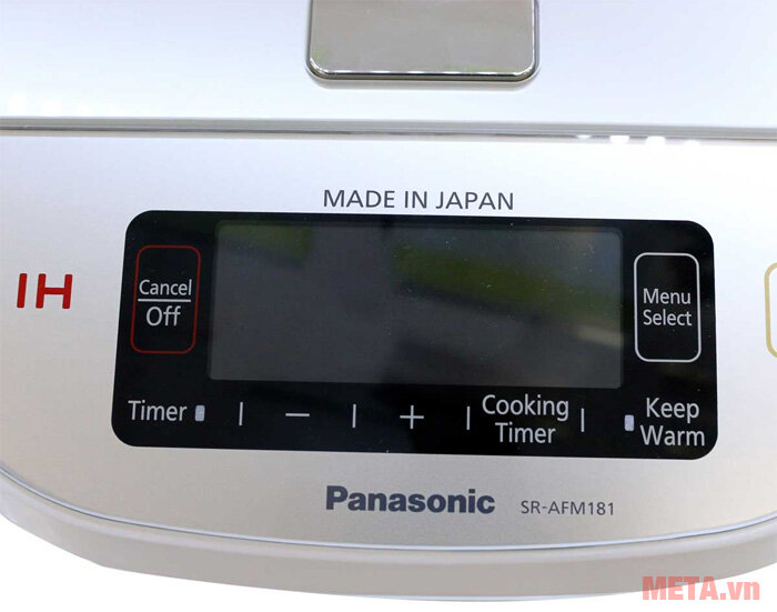 Nồi cơm điện tử cao tần Panasonic SR-AFM181WRA - 1.8 lít Nồi cơm điện tử cao tần Panasonic SR-AFM181WRA - 1.8 lít