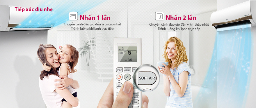 Điều hòa  2 chiều Inverter LG B24ENC - 24.000BTU