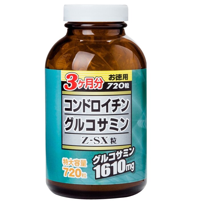 Viên uống hỗ trợ xương khớp Glucosamin Chondroitin Z-SX (Lọ 720 viên)