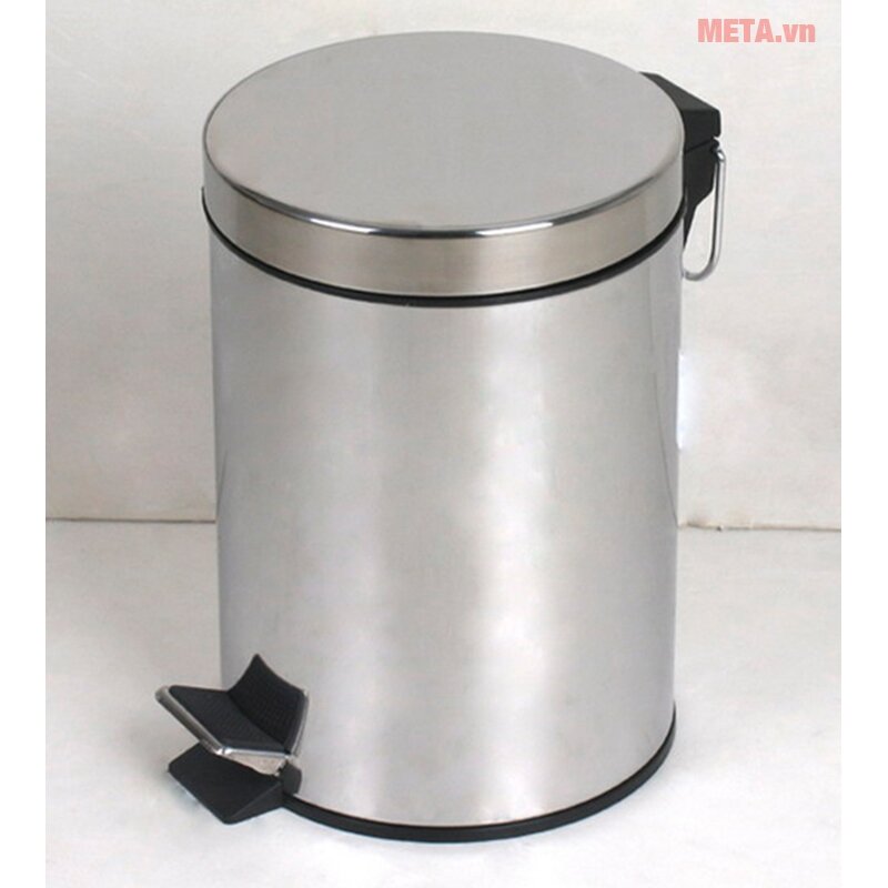 Thùng rác Inox 12 lít chân đạp H-112 Thùng rác Inox 12 lít chân đạp H-112