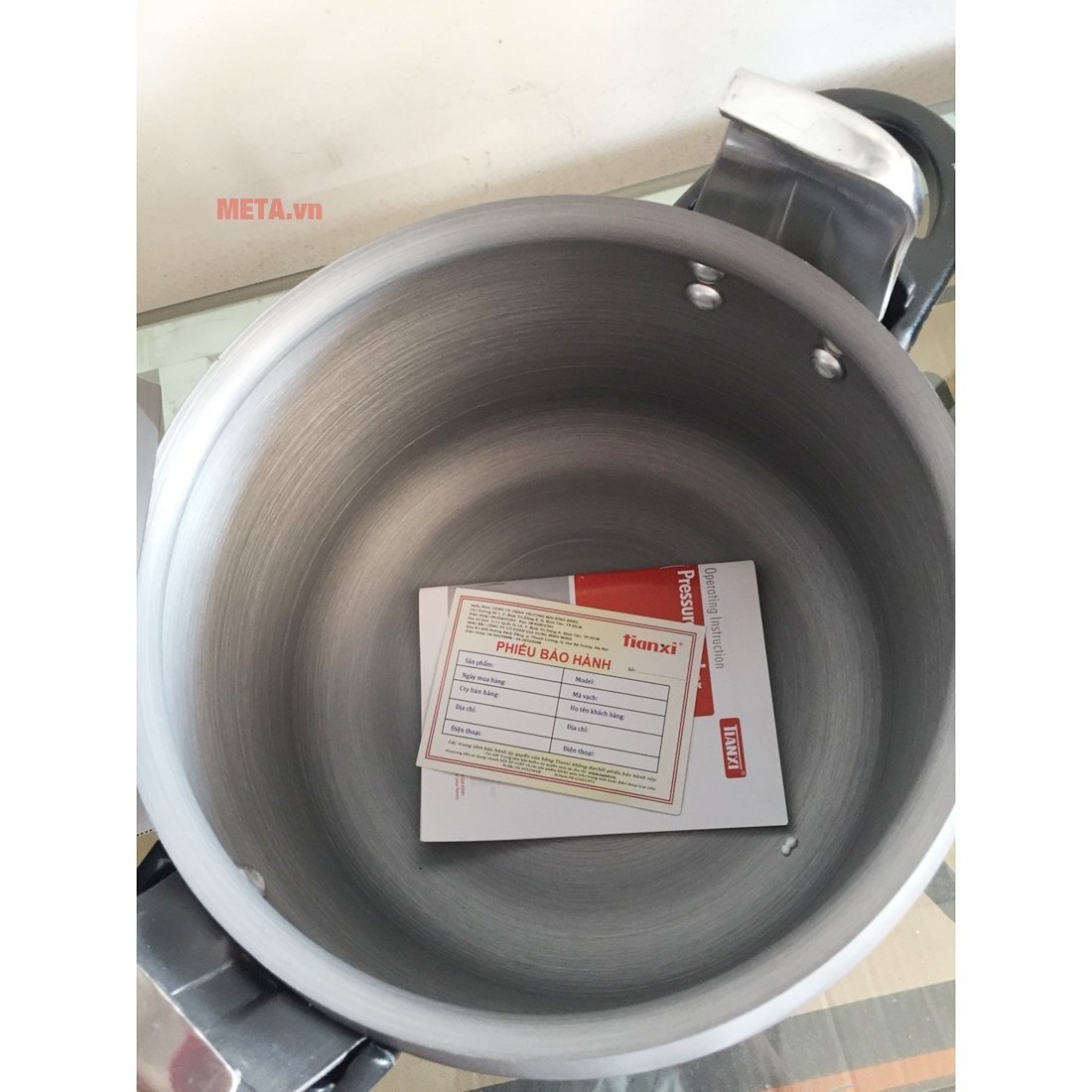 Lòng nồi dày dặn bên trong Lòng nồi dày dặn bên trong