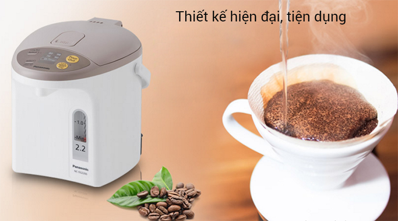 Bình thủy điện Panasonic NC-EG2200CSY 2.2 lít Bình thủy điện Panasonic NC-EG2200CSY 2.2 lít