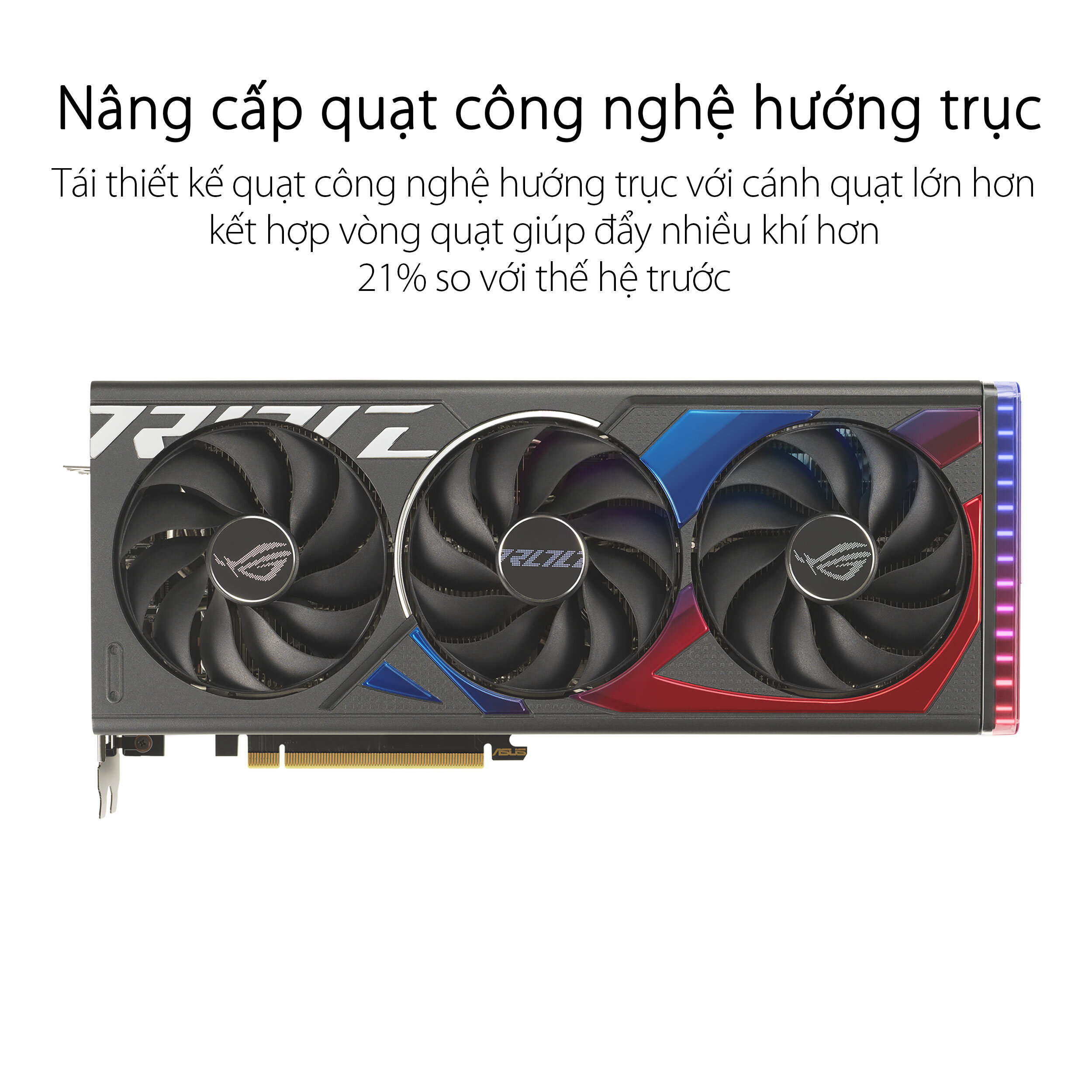 Card màn hình Asus ROG STRIX-RTX 4060 Ti-O8G-GAMING