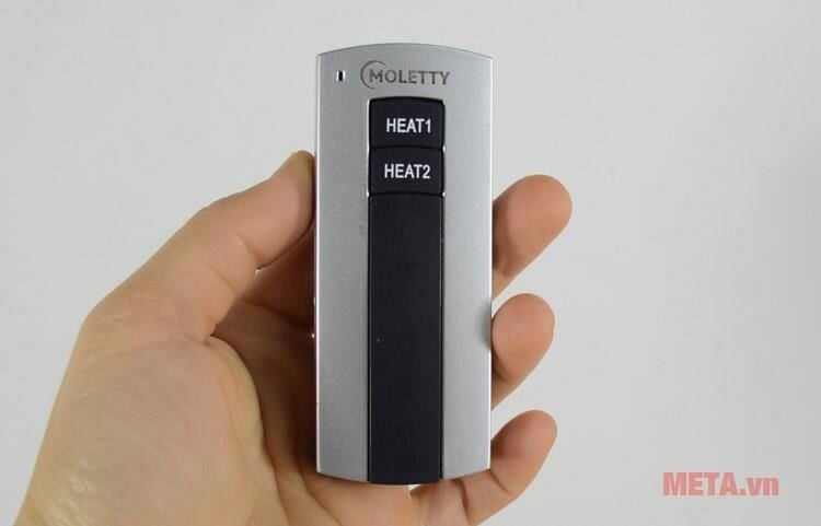 Đèn sưởi nhà tắm 3 bóng Moletty M-03HR (có điều khiển từ xa)