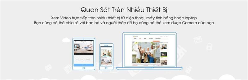 Camera quay quét Wifi theo dõi chuyển động EZVIZ Husky air CS-CV310 720P Camera quay quét Wifi theo dõi chuyển động EZVIZ Husky air CS-CV310 720P