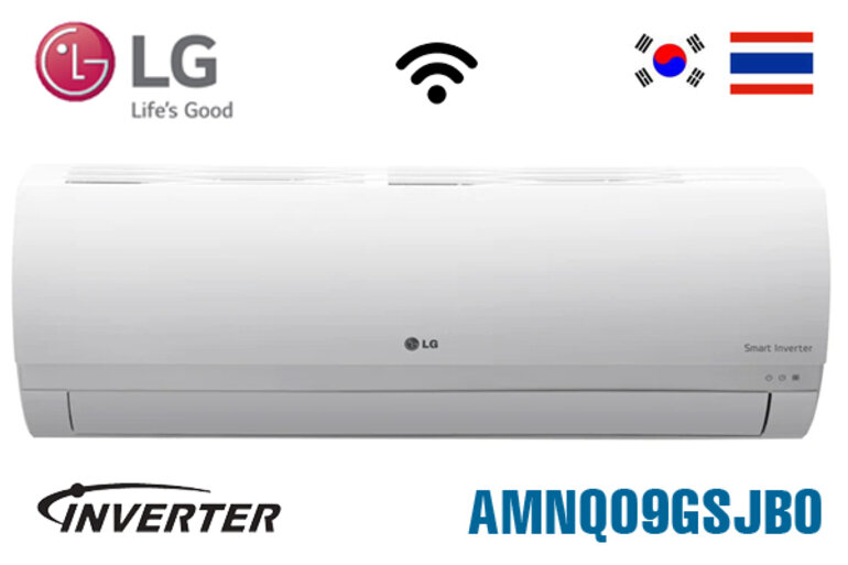 Điều hòa LG Inverter 9000 BTU 1 chiều AMNQ09GSJB0 gas R-410A