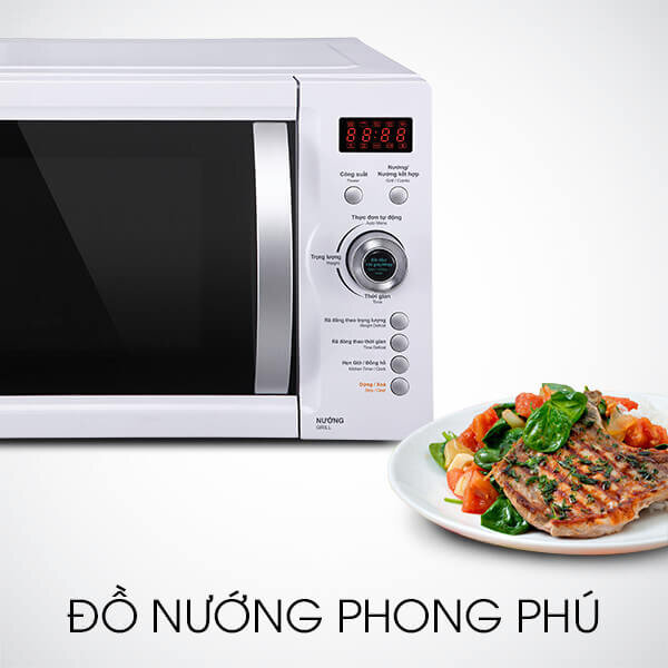 Lò vi sóng điện tử Sharp R-G623VN(ST) 23L Có nướng