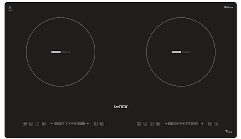 Bếp từ Faster Smart 999 Plus có thiết kế thanh lịch