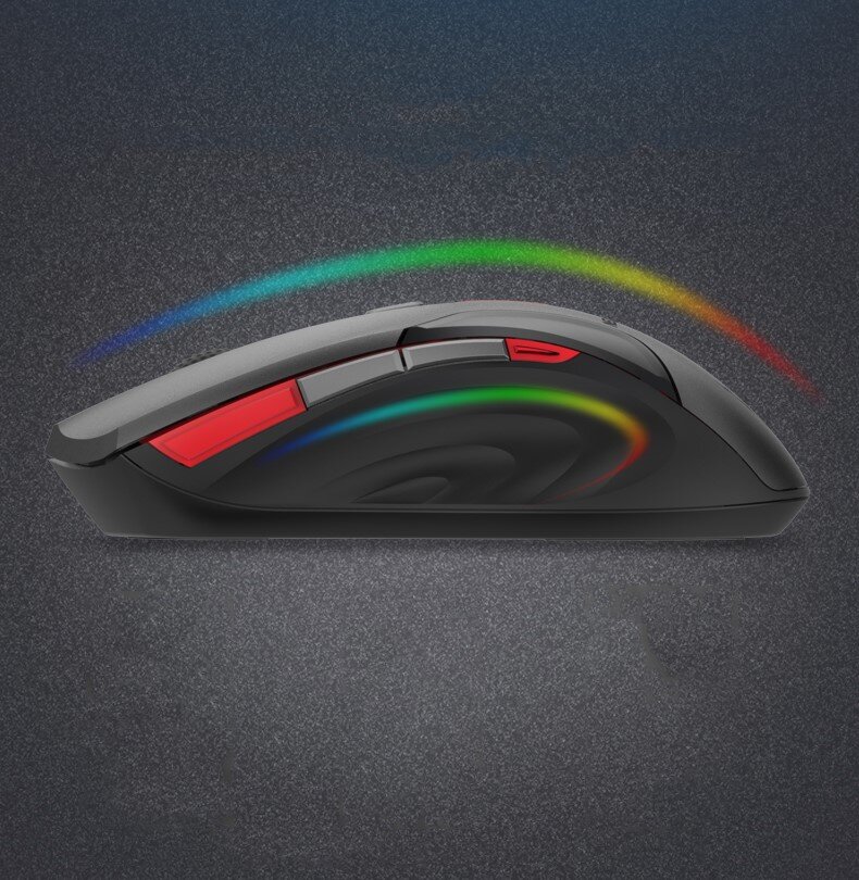 Chuột gaming không dây Newmen D500 (Dual Mode BT5.0 & 2.4Ghz)