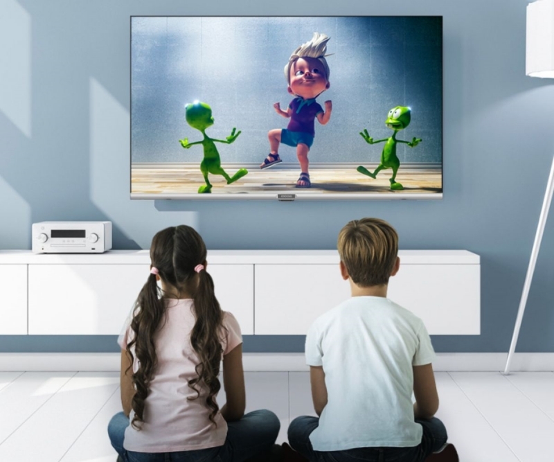Smart Tivi Coocaa 50S3U Pro 4K 50 inch 5 Công nghệ hạn chế ánh sáng xanh và chống nhấp nháy bảo vệ tối ưu (Ảnh: Điện máy Tín Phát).