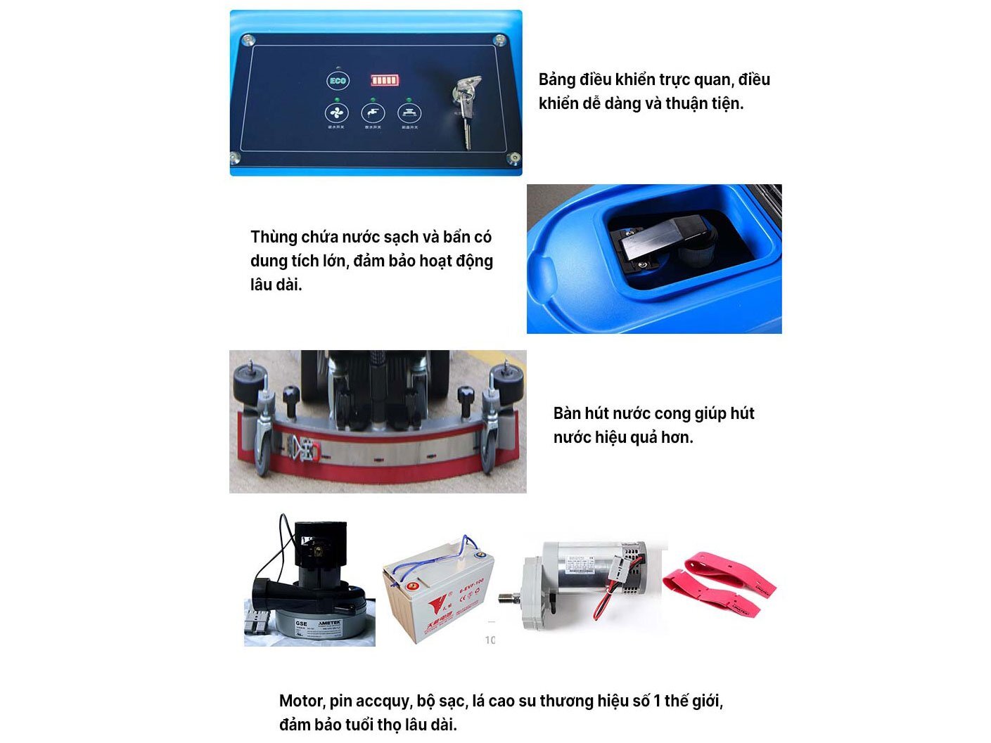 Máy chà sàn nhà Kraffer  