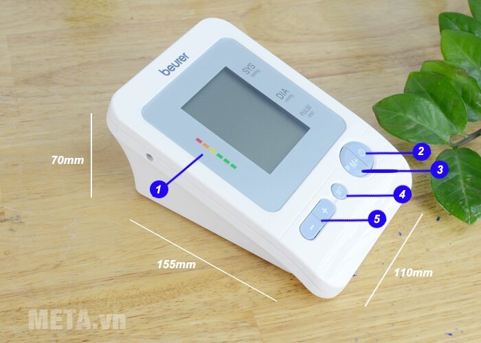 Máy đo huyết áp bắp tay Beurer BM26