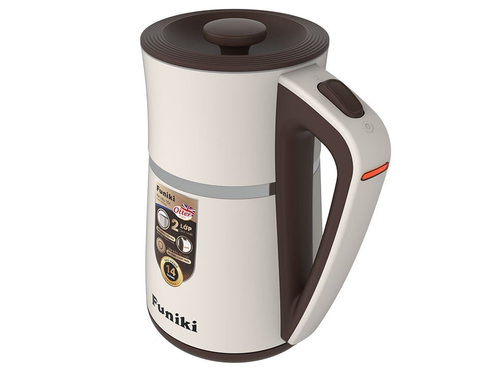 Funiki HKT5233 có công suất tối đa 2200W giúp đun nước nhanh sôi Funiki HKT5233