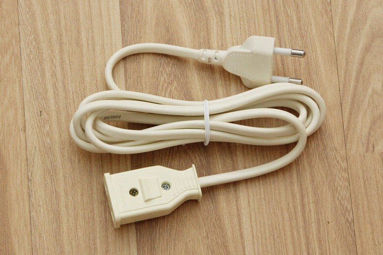 Cáp điện nối dài 2m Điện Quang 2PN