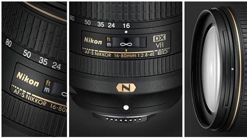 Ống Kính Nikon AF-S DX NIKKOR 16-80mm f/2.8-4E ED VR