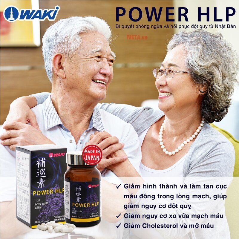 Power HLP - Viên uống hỗ trợ 