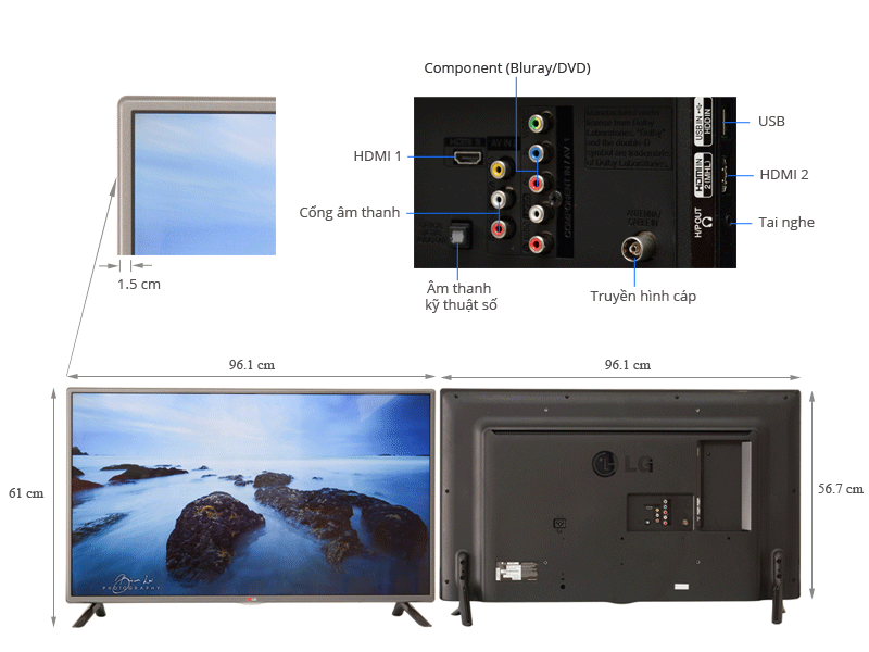 Tivi LG 42 inch 42LB561T Tivi LG 42 inch 42LB561T
