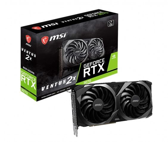 MSI GeForce RTX 3070 VENTUS 2X OC (Ảnh 1)