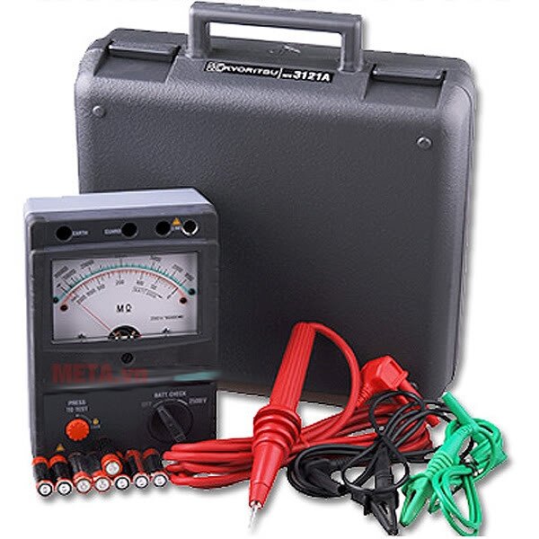 Máy đo điện trở cách điện Kyoritsu 3121 Máy đo điện trở cách điện Kyoritsu 3121