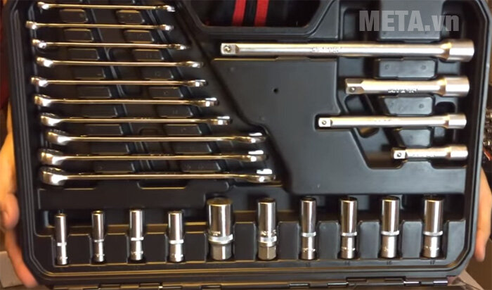 Bộ kìm tuýp cờ lê tay vặn tổng hợp Yato YT-38801 (120 món) Bộ kìm tuýp cờ lê tay vặn tổng hợp Yato YT-38801 (120 món)