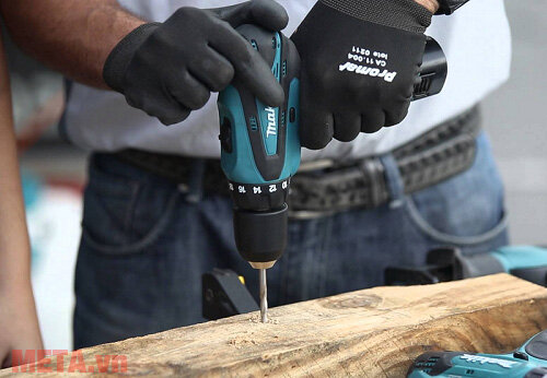 Máy khoan vặn vít dùng pin Makita DF030DZ dùng khoan gỗ Máy khoan vặn vít dùng pin