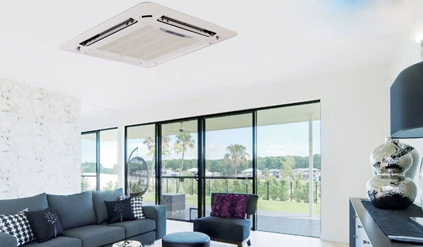 Điều hòa âm trần Midea MCD1-36CRDN8-Q được trang bị công nghệ Inverter