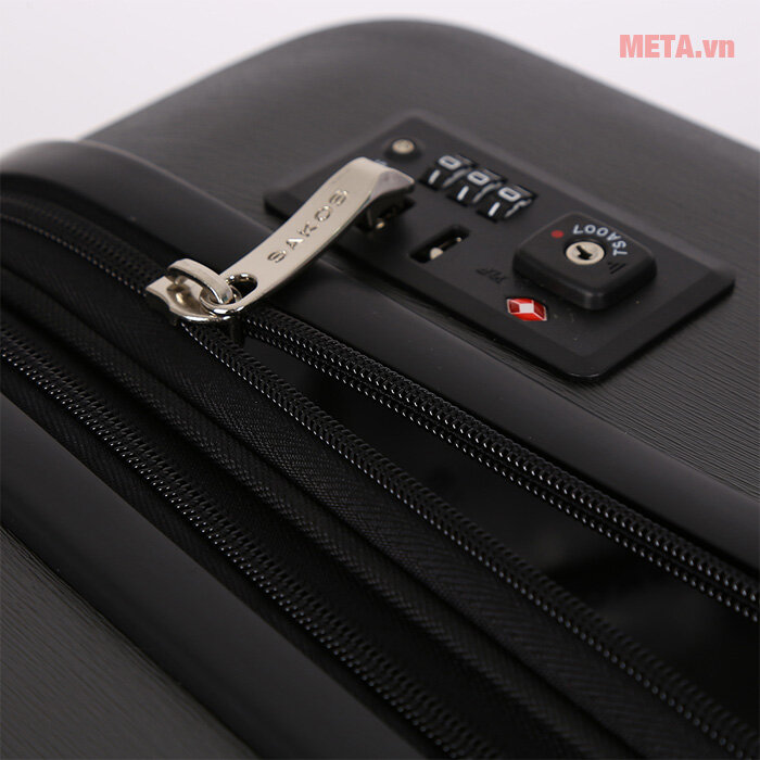 Vali nhựa Sakos khung dây kéo Sapphire Z22