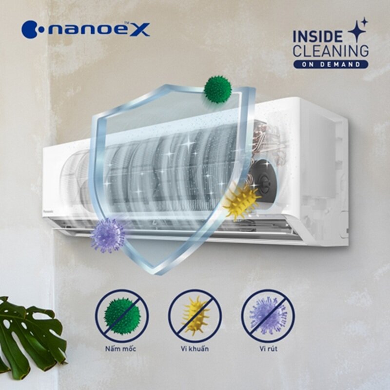 Điều hòa Panasonic Inverter 12000 BTU 2 chiều CU/CS-XZ12BKH-8 gas R-32