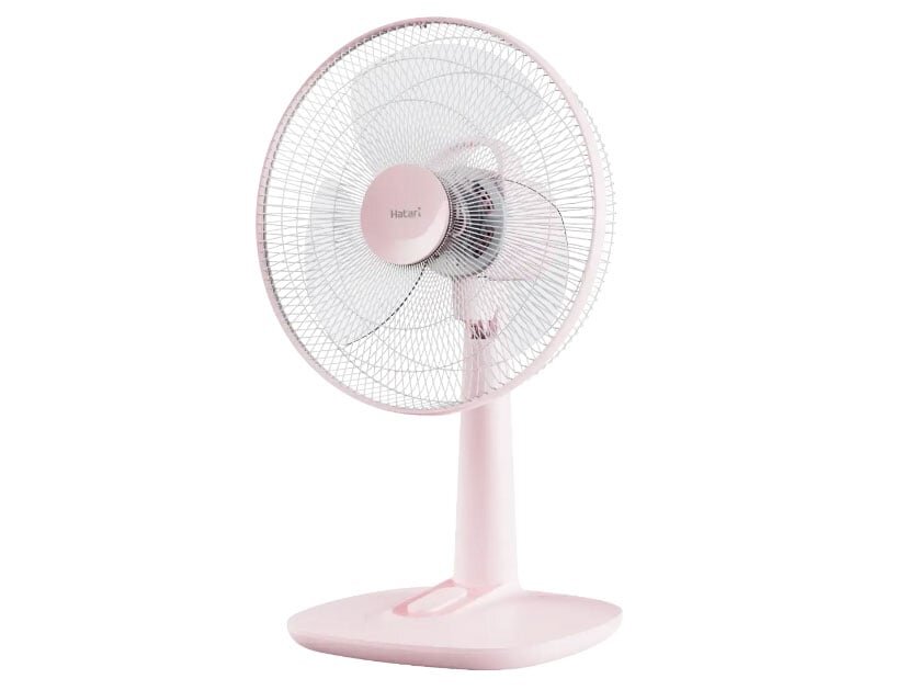Quạt bàn 14 inch Hatari T14M1 màu hồng Quạt bàn 14 inch Hatari T14M1