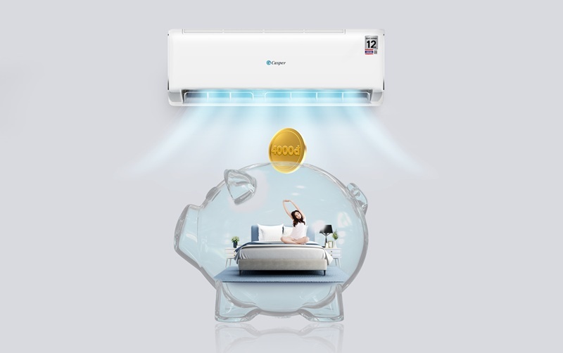 Điều hòa Casper 12000 BTU 1 chiều Inverter JC-12IU36