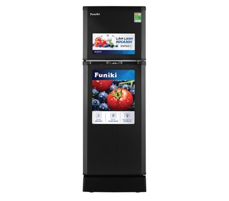 Tủ lạnh Funiki HR T6147TDG sở hữu thiết kế ngăn đá trên truyền thống
