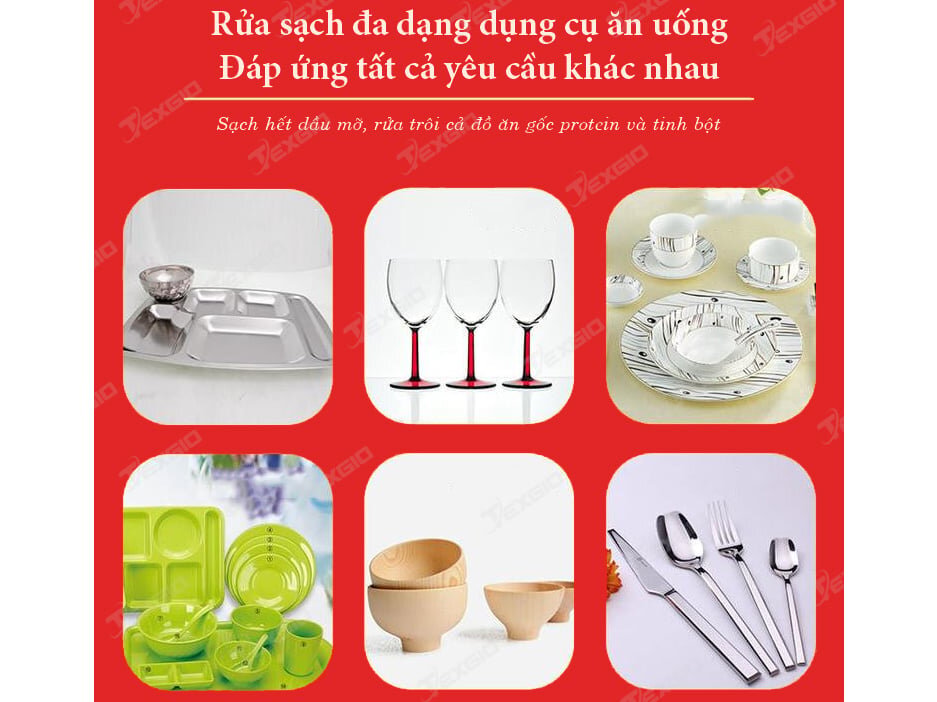 Máy rửa bát công nghiệp Texgio