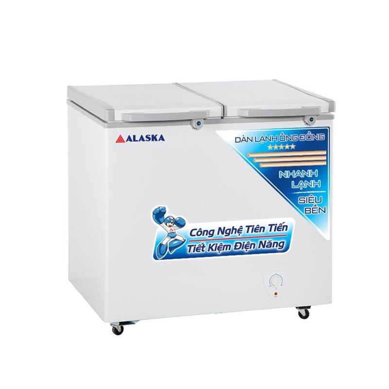 Tủ đông 450L Alaska dàn đồng FCA-4600C