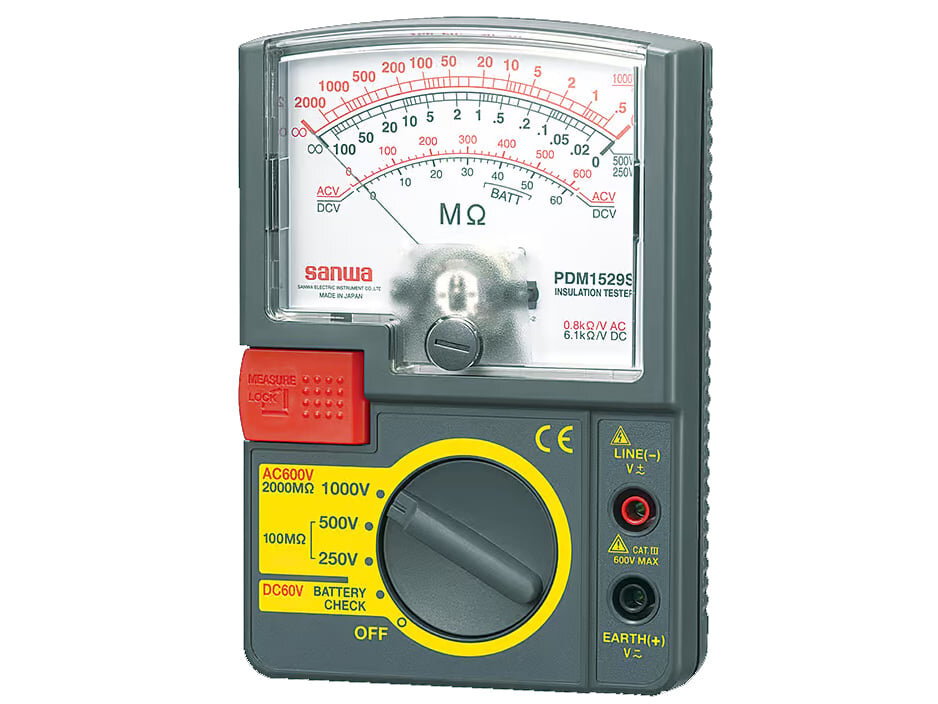 Đồng hồ đo điện trở cách điện Sanwa PDM1529S