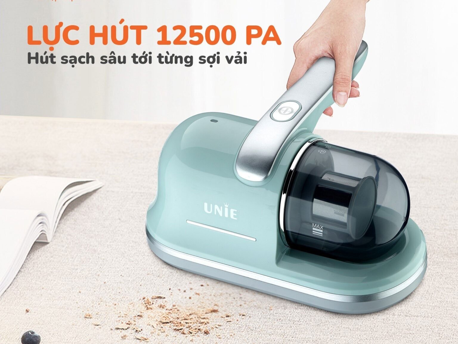 Máy hút bụi chăn đệm UNIE UMV62 Máy hút bụi chăn đệm UNIE UMV62