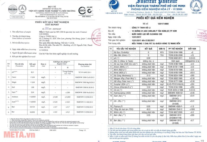 Thiết bị lọc nước Cleansui trên bồn rửa Z9E/ET101