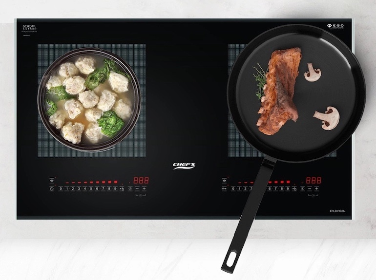 Bếp từ đôi Chefs EH-DIH326