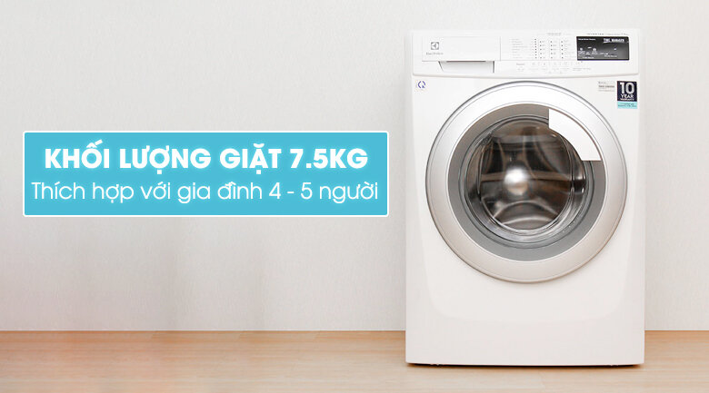 Máy giặt Electrolux Inverter 7.5 kg EWF10744 Máy giặt Electrolux Inverter 7.5 kg EWF10744