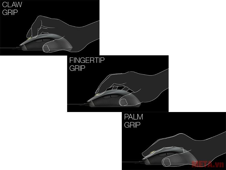 Chuột game Mionix Castor (quang)