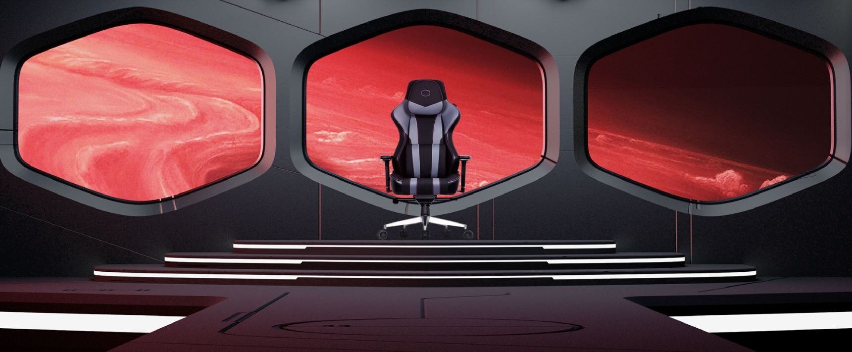 Ghế Gamer Cooler Master CALIBER X2 CAMMY SF6 GAMING CHAIR ảnh 1